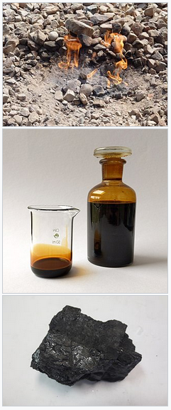 Fossil fuel : natural gas, oil, and coal