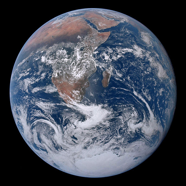 La biosphère vue de l'espace