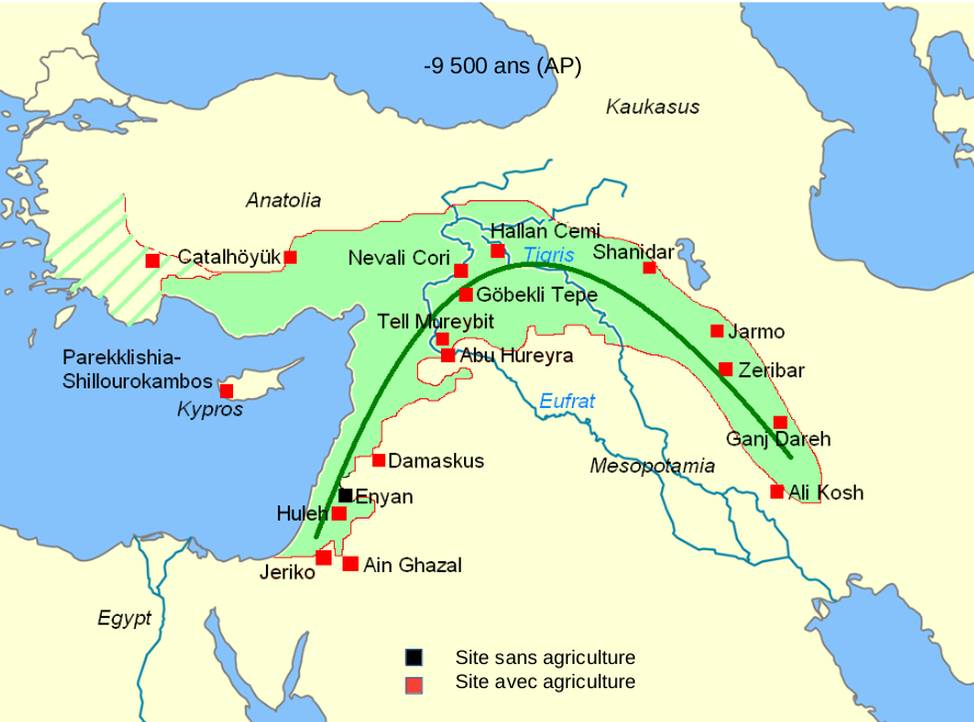 Le croissant fertile